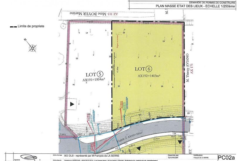  Vente Terrain à bâtir - à Bon-Encontre (47240) 