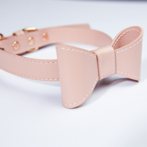 Title 2, Pet Cute Bow Collar Leash Set for Stylish & Saf...