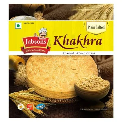 Jabsons Plain Salted Khakra 180 Gm