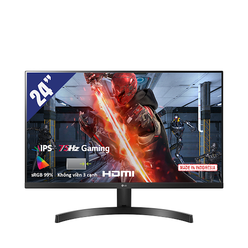 Màn Hình LG 24" 24MK600 (1920x1080/IPS/5ms/FreeSync)