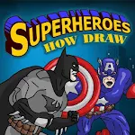 Draw a cartoon superhero Apk