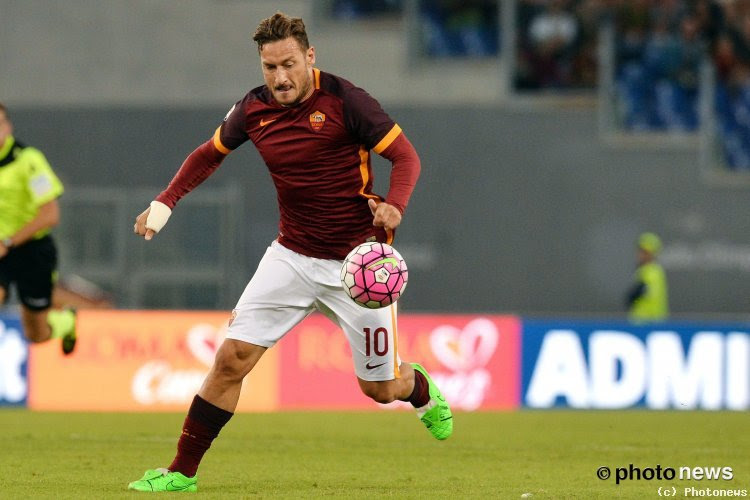 Totti viré de la Roma