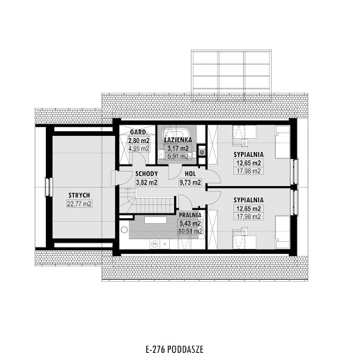 E-276 - Rzut poddasza