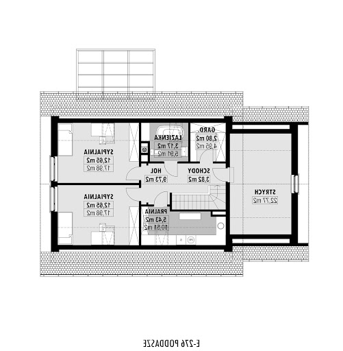 E-276 - Rzut poddasza