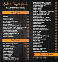 Salt And Pepper Foods menu 4