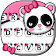 Thème de clavier mignon panda icon