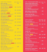 Slyce Pizza menu 1