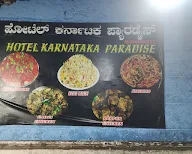 Hotel Karnataka paradise menu 4