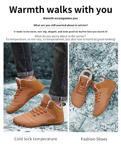 Title 3, Mens Comfortable Casual Warm And Plush Thick C...
