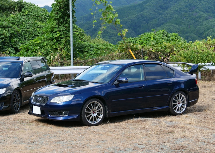 レガシィB4の納車直後と今を貼れ・純正流用・BL5 レガシィB4・秋の交通安全週間に関するカスタム事例の投稿画像2枚目