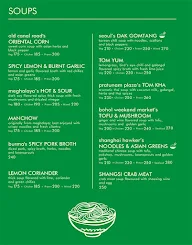 The Canteen By Asia House menu 1