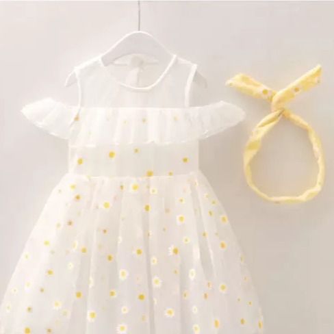 Title 9, Girls Summer New Little Daisy Princess Dress pe...