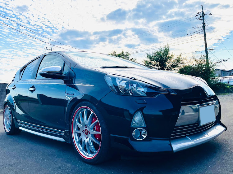 アクアのトラクター・田んぼドライブ・堕天使の使い・洗車・RYOBI ブロワに関するカスタム事例の投稿画像5枚目