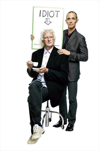 Andy Griffiths, one of Australia’s most popular children’s authors, with illustrator Terry Denton.