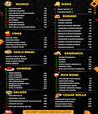 Cheese & Chilly menu 2