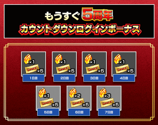 ドッカンバトル 5周年カウントダウンキャンペーン情報まとめ ドッカンバトル攻略wiki 神ゲー攻略