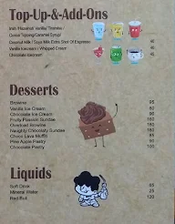 SOS Cafe menu 4