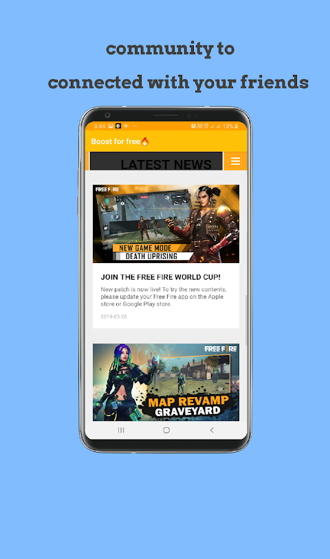 Boost Free fire: fix lags Low Ping and GFXs.のおすすめ画像4