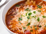 Lasagna Soup featuring Kraft Parmesan and Hunt’s Tomatoes was pinched from <a href="http://www.cookingclassy.com/2014/01/lasagna-soup-featuring-kraft-parmesan-hunts-tomatoes/" target="_blank">www.cookingclassy.com.</a>