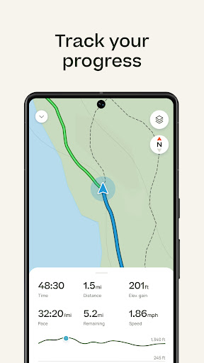 Screenshot AllTrails: Hike, Bike & Run