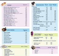 Giani's Ice Cream menu 2