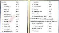 Sahodara Savi Ruchi menu 1