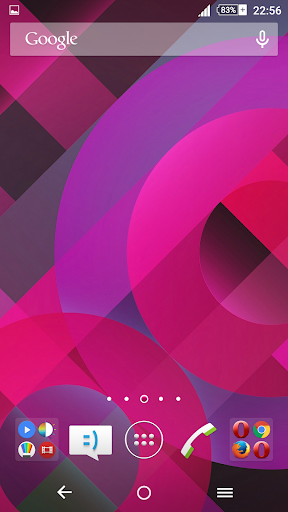 Pattern Pink Xperien Theme