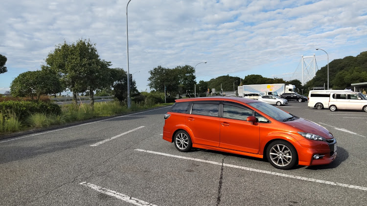 ウィッシュのドライブ・車中泊の旅・快晴ですよ☀に関するカスタム事例の投稿画像1枚目