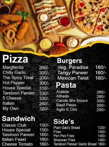 Melicious Food menu 