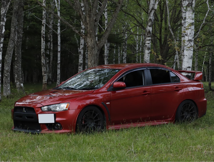 ランサーエボリューションのおひさしぶりです・ドライブ・御嶽山・ランエボ・スポット巡りに関するカスタム事例の投稿画像1枚目