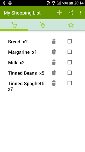 My Shopping List Plus