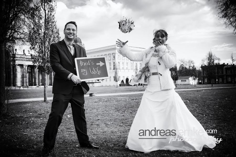 Bröllopsfotograf Andreas Lemke (andreaslemke). Foto av 6 april 2019