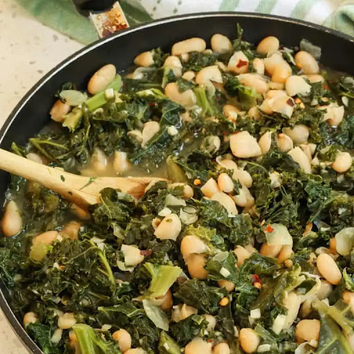 Beans and Greens 2 | Just A Pinch Recipes