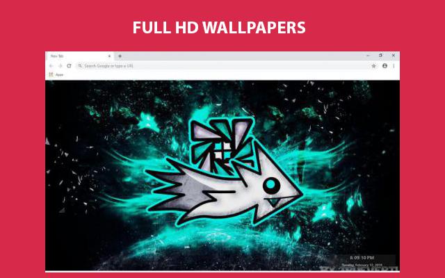 Geometry Dash Wallpapers and New Tab