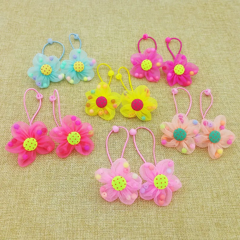 Title 1, Chiffon Blumenperlen Schnalle Kinder Haaraccess...