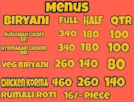 Shama Biryani & Chicken Corner menu 3