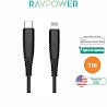 Dây Cáp Sạc Type-C Đến Lightning RAVPower 1m RP-CB020 - Hàng Chính Hãng