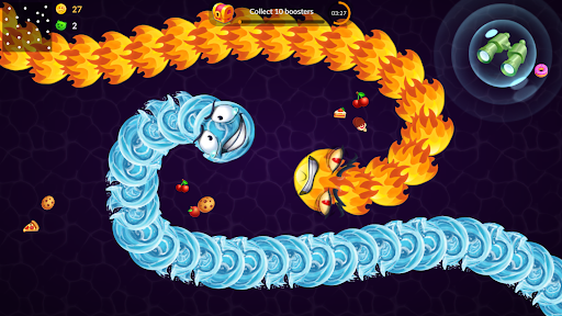 Screenshot Snake vs Worms: Fun .io Zone