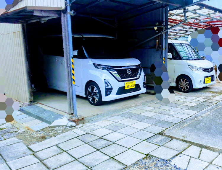 ルークスの#569・買い物､運転手､駐車場🛒🧾🅿️🚗・今日も暑くなりそうですね🥵・2025秋登場新型ルークス・ナンバー合成アプリ活躍中🤗に関するカスタム事例の投稿画像1枚目