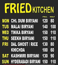 Fried Kitchen menu 3