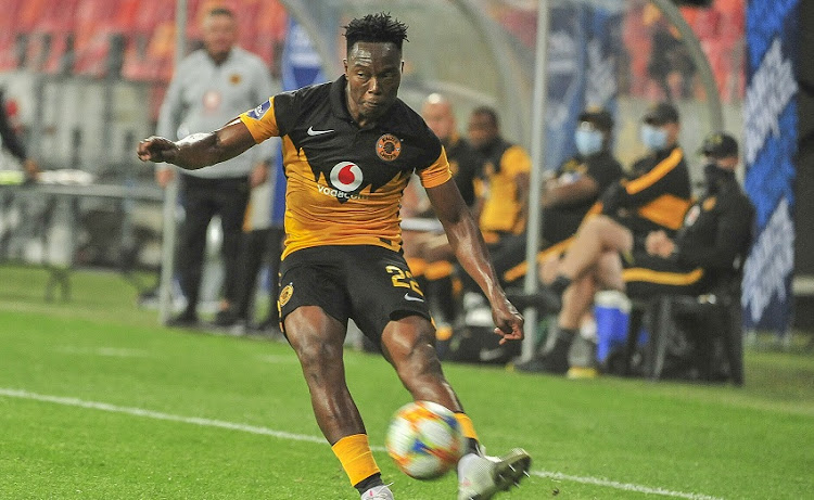 Philani Zulu of Kaizer Chiefs during the DStv Premiership match between Chippa United and Kaizer Chiefs at Nelson Mandela Bay Stadium on October 27, 2020 in Port Elizabeth, South Africa.