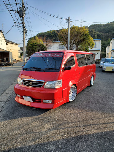 ハイエース の バニング エアブラシミスト 100系ハイエース Vs Xx 白ホイールに関するカスタム メンテナンスの投稿画像 車 のカスタム情報はcartune