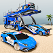 US Police Transporter Truck: Car Driving Games