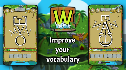 Screenshot A different puzzle: Wild Words