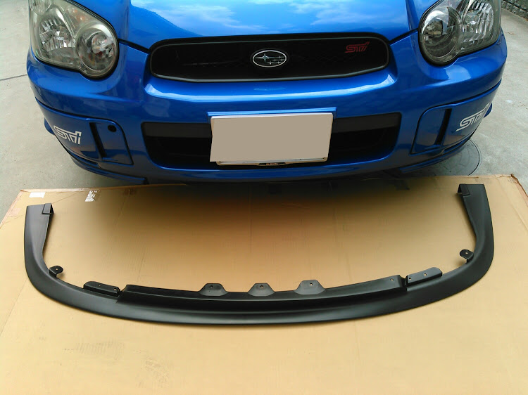 インプレッサ WRX STIのフロントリップに関するカスタム事例の投稿画像1枚目