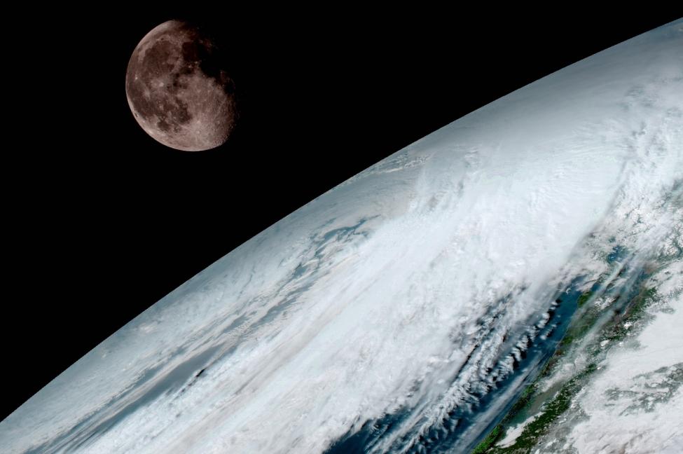 While the United States has set up national regulations and bilateral commercial space agreements, some experts suggest an international agreement -- akin to the Montreal Protocol that limited CFC usage -- could better guide the eventual commercialization of space and the moon. Photo by NOAA