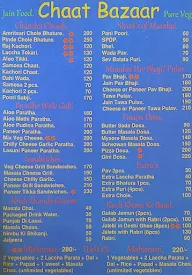 Chaat Bazaar menu 4