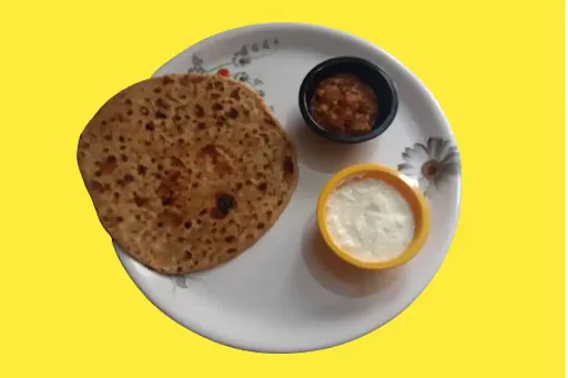 Mushroom Masala Paratha