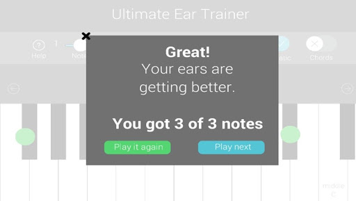 Screenshot Ultimate Ear Trainer