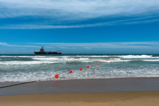 The 2Africa East cable system, of which the Amanzimtoti branch is a part, will be ready for service by the fourth quarter of 2023. Picture: SUPPLIED.